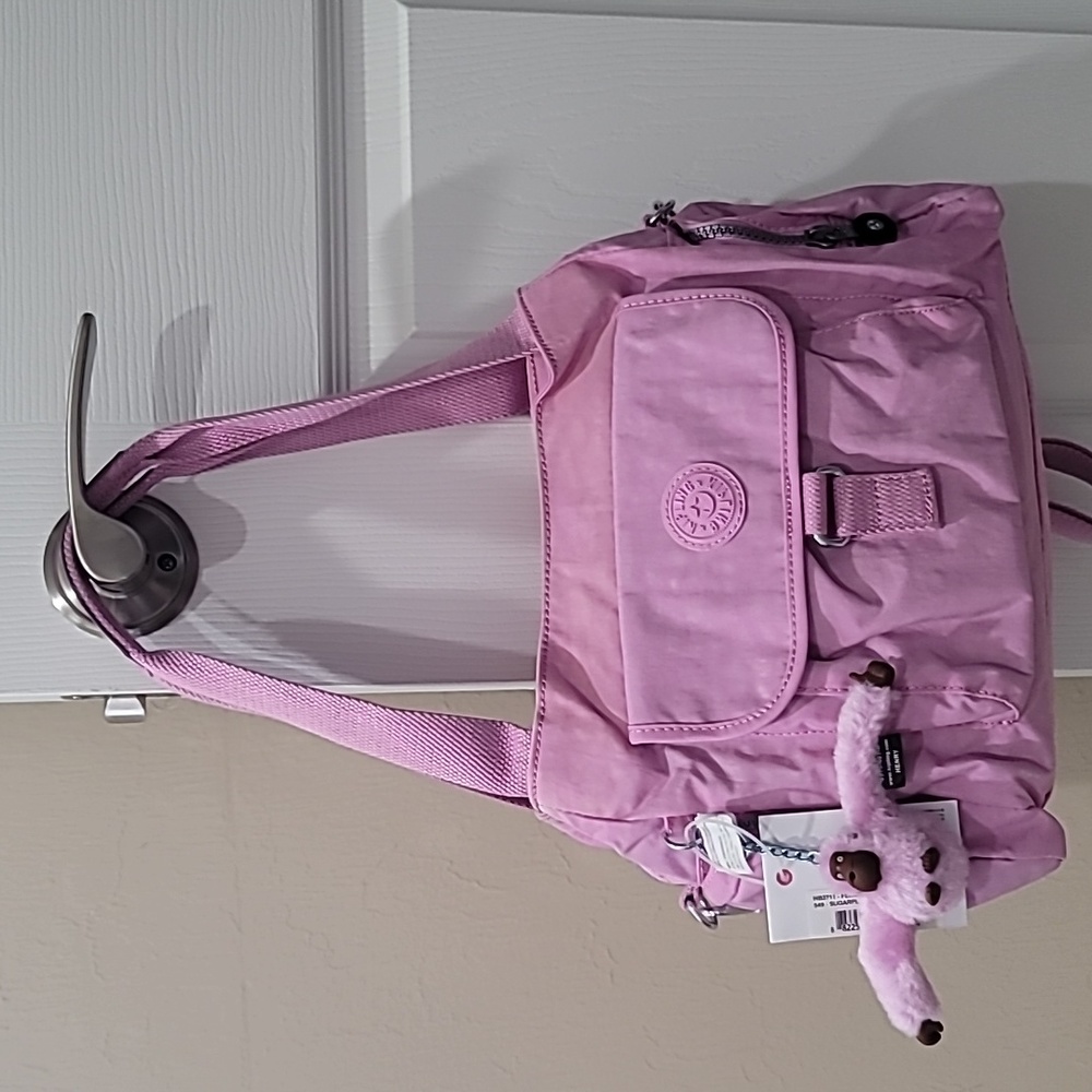 Kipling Felix shoulder bag NWT Faded color sugerplum